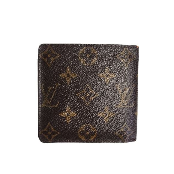 VI0929 Authentic LOUIS VUITTON vintage monogram Marco bifold unisex wallet - Picture 2 of 8